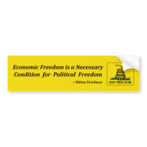 Don't tread on me bumper stickers