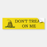Don't Tread On Me Bumper Sticker