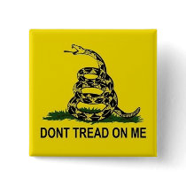 Don't Tread on Me Pins