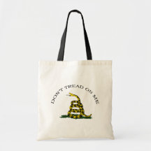 Don't Tread On Me Canvas Bag