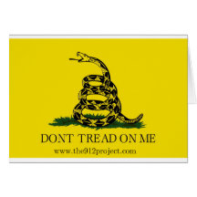 Don't Tread On Me Cards