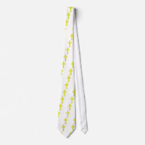 Don't Tread On Me Cross Religious Freedom Custom Tie