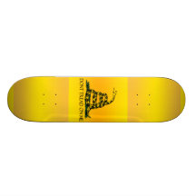 Don't Tread on Me Ensign Skate Deck