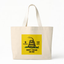 Don't Tread on Me Flag 9 Principles 12 Values Bag