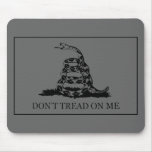 Don't Tread On Me Flag -- Grey