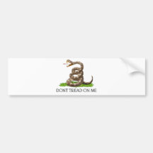 Dont Tread On Me Gadsden American Revolution Flag Bumper Stickers