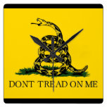 Don't Tread On Me - Gadsden Flag Clocks