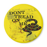 Dont Tread on Me Gadsden Flag/Symbol Refrigerator Magnet