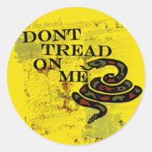 Dont Tread on Me Gadsden Flag/Symbol Sticker