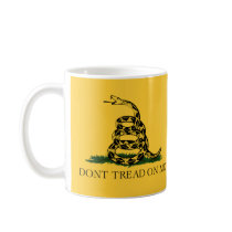 Don't Tread on Me, Gadsden flag tea party Coffee Mug