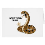 Don't Tread On Me Greeting Cards