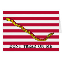 Don't Tread On Me Greeting Cards