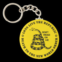 Don't Tread On Me keychains