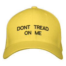DONT TREAD ON ME Lemon Embroidered Hat