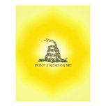 Don't Tread On Me Letterhead Template