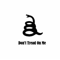 Don't Tread On Me Acrylic Cut Out