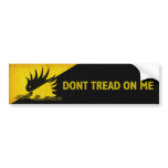 Don't Tread on Me Porcupine Bumper Stickers