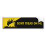 Don't Tread on Me Porcupine Bumper Stickers
