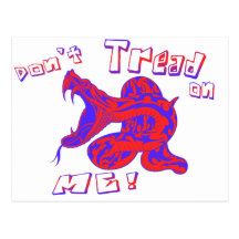 Don't Tread On Me Post Cards