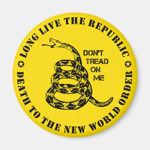 Don't Tread On Me Refrigerator Magnet