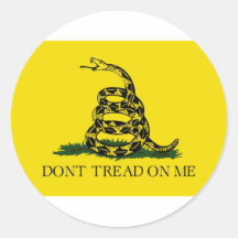 Dont Tread On Me Revolutionary War Gadsden Flag Stickers