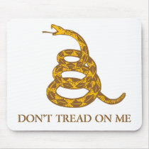 Don't Tread on Me Snake Mousepad