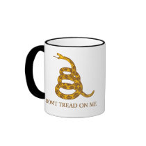 Don't Tread on Me Snake Mug