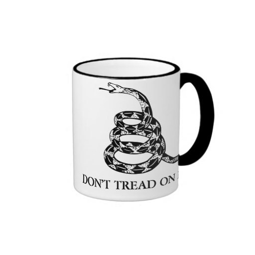 Don't Tread on Me Snake Mug