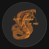 Don't Tread On Me Snake stickers