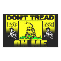 Don't Tread On Me! Sticker