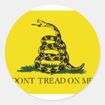 dont tread on me Sticker