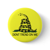 Don't Tread On Me Tea Party Button