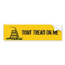 Dont Tread On MeGadsden Bumper Sticker
