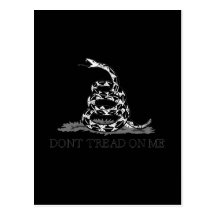 DON'T TREAD POSTCARD