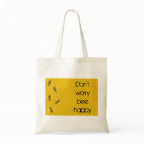 Don't Worry Bee Happy Customisable Bag bags