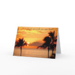 Don't you wish you were here? card