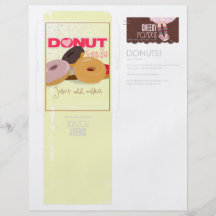 DONUTS! Seed Packets Flyer