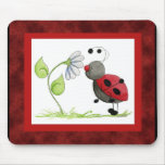 Doodle Bug Ladybug Mousepad