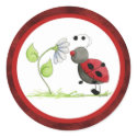 Doodle Bug Ladybug Sticker
