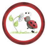Doodle Bug Ladybug Sticker