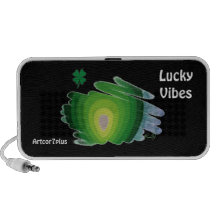Doodle Speakers Evergreen Shamrock Lucky Vibes