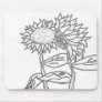 Doodle Sunflowers Mousepad