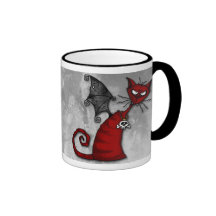doom kitty mug