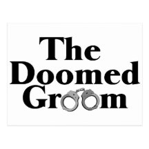 Doomed Groom Postcards
