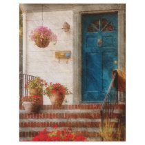 Door - Blue Front Door Personalized Flyer