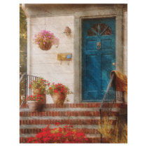 Door - Blue Front Door Letterhead Design