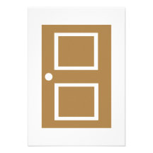 Door house invitation