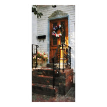 Door in Dappled Sunshine Rack Card Design