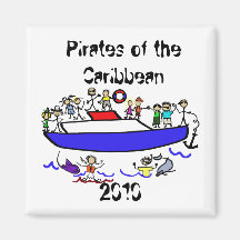 Door Magnet - Pirates of the Caribbean