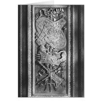 Door panel, Henri II style, c.1556 cards